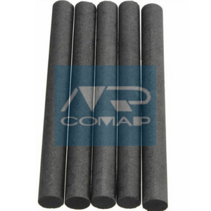 Extruded graphite rods