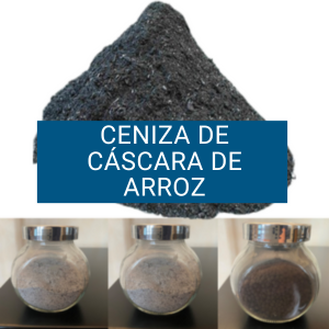 Ceniza de cáscara de arroz